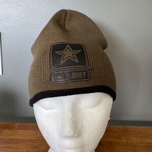 U.S. Army Olive Green Beanie Knit Cap